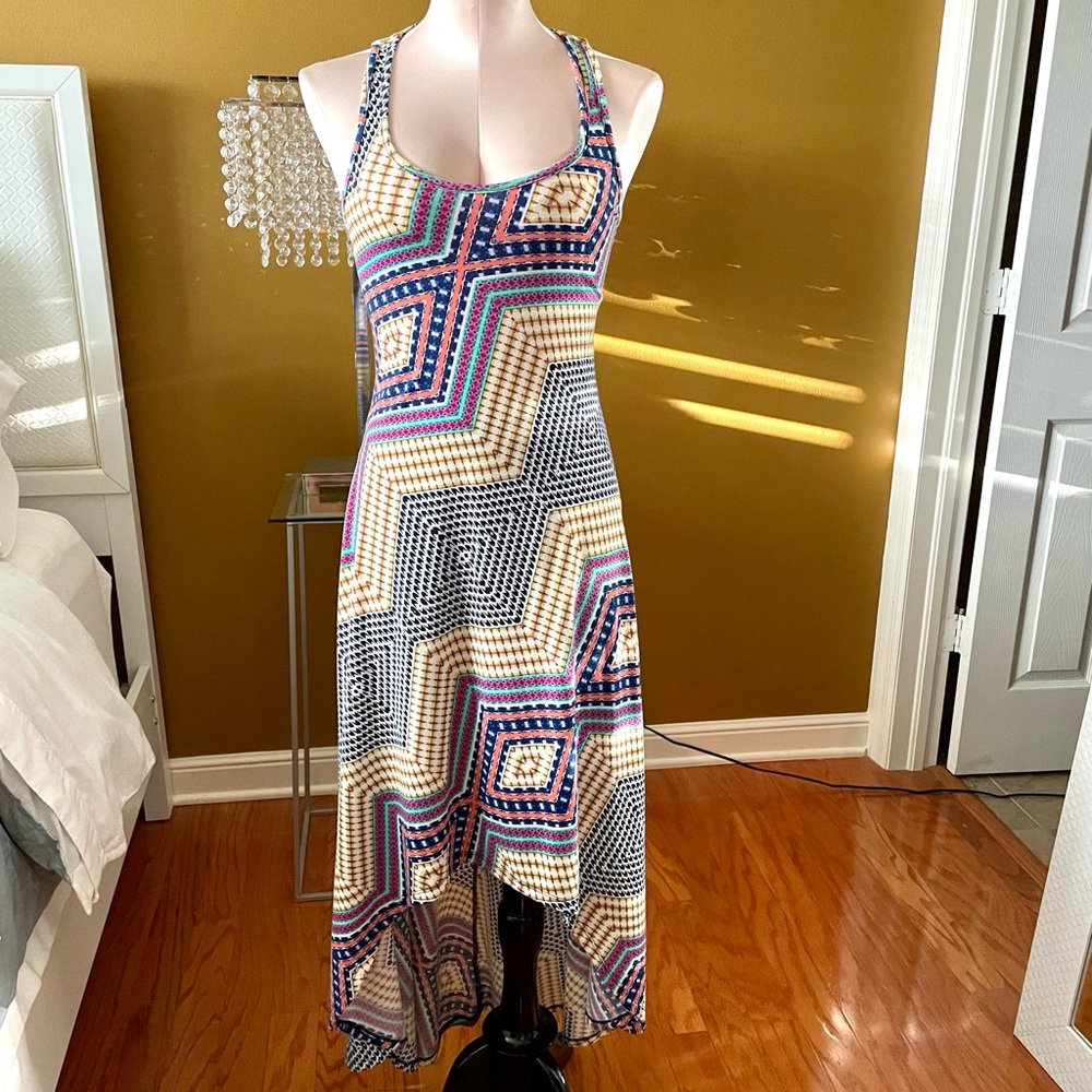 American Rag Hi-low Boho Dress Sz S